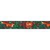 Berisfords Ribbon Reel, Polyester, Green/Multi, One Size
