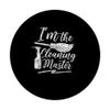 Ich bin der Cleaning Master Cleanse Day Cleaner Clean PopSockets with Interchangeable PopGrip