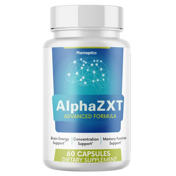 Alpha ZXT Brain Energy & Memory Function Support Formula - 60 Capsules