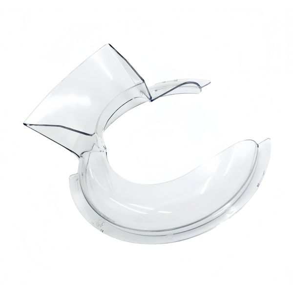 Pouring Shield for KitchenAid 4.5 5 Quart Stainless Steel Bowls Splatter Guard Quart Bowl-Lift Stand Mixers, 1-Piece
