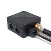IP66 External/Outdoor Waterproof Junction Box (86x86x50mm +Connectors)