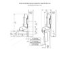 12 Mini Euro 26mm Concealed Inset Self Closing Hinges: Kitchen Cupboard Wardrobe