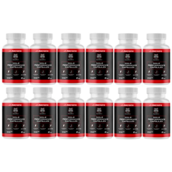 AlphaBites Performance Booster for Male Stamina Supplement - 12 Bottles