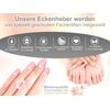 Short Corner Lifter Double Instrument with Long Fine Ends for Manicure/Pedicure