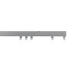 Aluminium Fixed Curtain Track (Silver, 200cm)