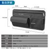 CRAFT WORKS Sun Visor Storage Pocket Car Sun Visor Case Multi-functional Inner Pocket Storage Case Beige