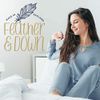 Feather & Down Sweet Dream Melting Shower Cream (250ml) - With Calming Lavender & Chamomile Essential Oils. Cruelty Free. Vegan Friendly. Natural Extracts.