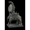 Satan Goat Figurine Sitting on Throne