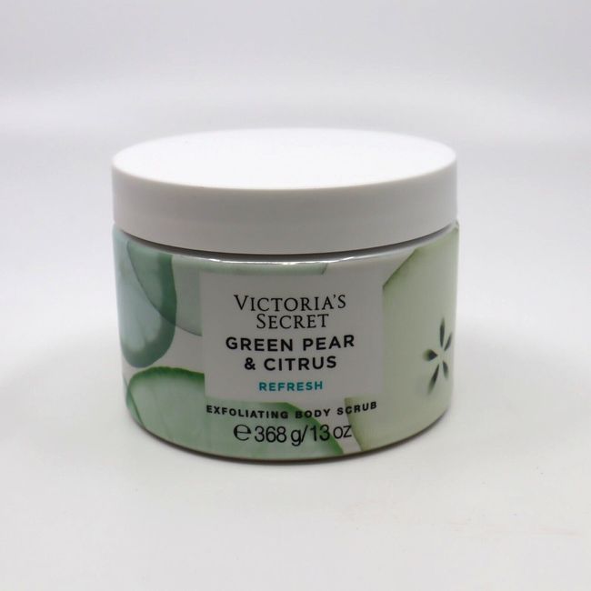 Victoria’s Secret Green Pear & Citrus Refresh Exfoliating Body Scrub 13 oz.