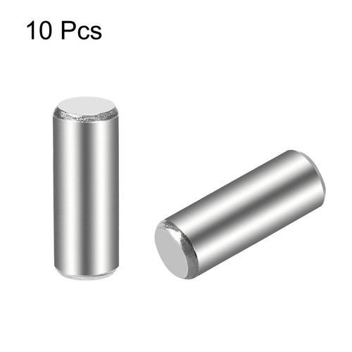 sourcing map 5 x 14mm(Approx 13/64") Dowel Pin 304 Stainless Steel Wood Bunk Bed Dowel Pins Shelf Pegs Support Shelves 10Pcs