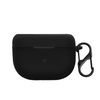 kwmobile Jabra Elite 10 / E10 Case - Wireless Earbuds Silicone Drop Proof Protective Case Black