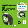 DYMO LetraTag LT-100H Beschriftungsgerät Handgerät | Tragbares Etikettiergerät mit ABC Tastatur | blau | Ideal fürs Büro oder zu Hause