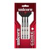 Unicorn Soft Tip Darts Set | Core Style 3 | Tungsten Barrels | 19 g