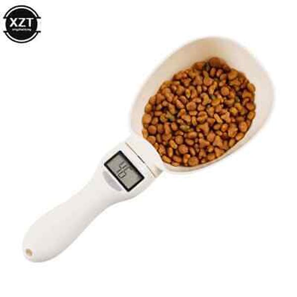 Pet Food Measuring Scoop Electronic Dog Cat Food Measuring Cup Digital Spoon