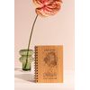 Keep Going Keep Growing Wood Journal [Notebook, Sketchbook, Spiral Bound, Blank Pages]