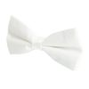 Dobell Mens White Bow Tie Pre-Tied