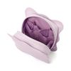 Francfranc Wave Shape Stand Pouch Small Light Purple Makeup Pouch Trinket Case, light purple