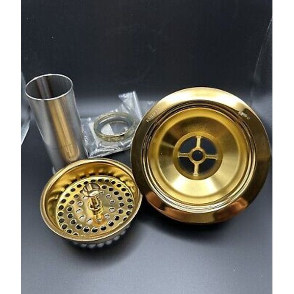 Kohler K-8801-PGD Duostrainer Sink Strainer Polished Gold