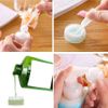 20×5g/5ml Mini Empty Plastic Cosmetic Jars Clear Round Travel Sample Pots for Creams/Sample/Make-Up/Glitter Storage