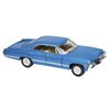 KiNSMART - 1/43 Scale Model Compatible with Chevrolet Impala 1967 (Blue)