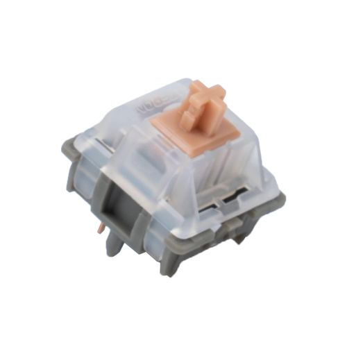GATERON Pro Ultra Glory Yellow Keyboard Switches, Linear Switch 5 pin Hotswap RGB Factory Pre-lubed for Mechanical Gaming Keyboard (Glory Yellow,35PCS)