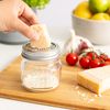 Kilner 250ml Glass with Grater - Clear/Silver