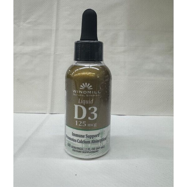 Vitamin D3 60 ml 125mcg by Windmill Health