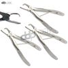 3 Pcs Dental Tartar Forceps 4.5" Calculus Remover Tooth Scraper Veterinary