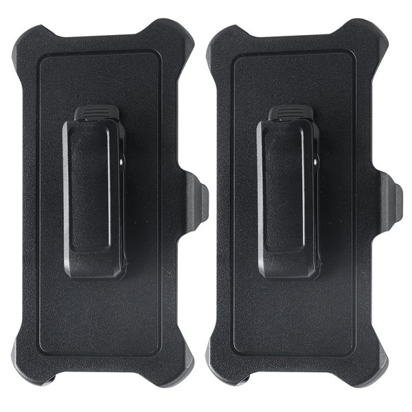 [2 Pack] iPhone 16 (6.1") Replacement Belt-Clip Holster Compatible with Otterbox Defender Series Case