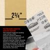 220 Grit PSA Longboard Sandpaper, 2-3/4" Continuous 12 Yard Roll - Self Adhesive