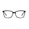 Bifocal Reading Glasses Large Rectangle Frame Black Spring Hinges Mens Womens & Case +2.00 | ZA31BF
