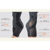 Glamore High Waist Shaping Underwear, Long Girdle, Black
