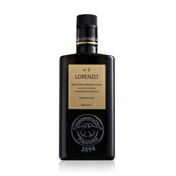 Barbera Lorenzo No3 Organic Extra Virgin Olive Oil D.O.P. Mazara 500ml