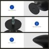 LONTAN 20 Pack Black Drawer Knobs Black Cupboard Knobs for Kitchen Door Cabinet Pulls Zinc Alloy