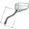 Chrome Skeleton Hand Motorcycle Rearview Side Mirrors For 150cc 125cc Scooter US