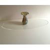 White Rectangular Acrylic Table Runner - Standard - 45 x 20.5 cm