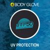 Body Glove Women's Basic Fitted Short Sleeve Rash Guard Tops, Black, Small