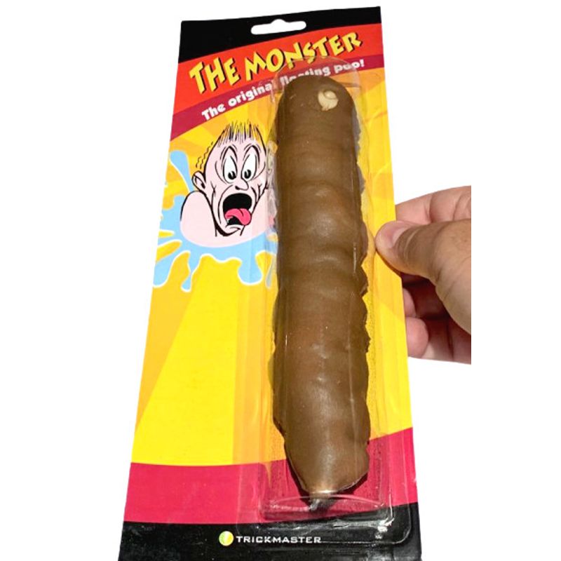 GIANT MONSTER POO Crap Fake Joke Prank POOP Turd Gag Rubber Dog ...