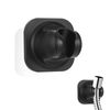 Home Self-Adhesive Wall-Mounted Shower Head Holder - Black