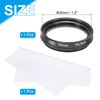 sourcing map 30mm Circular Polarizer Filter, Double Sided Multi-Layer Coatings Polarizing Filter with Cleaning Cloth for Camera Lens