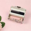 Lipstick Case Holder with Mirror, Hanyi 3 Pcs Vintage Floral Print Lipstick Holder Box for Purse