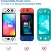 NEW'C 3 Pack Designed for Nintendo Switch (Model OLED) Screen Protector Tempered Glass, Case Friendly Anti Scratch Bubble Free Ultra Resistant