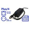 Commodore Plus/4 PSU OLED Digital Schwarz EU - Ersatznetzteil für Commodore Plus/4, EU-Stecker