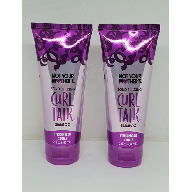 2Not Your Mother’s Bond Building Curl Talk Shampoo Stronger Curls 2 oz trvl size