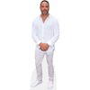 Daniel Sunjata (White Outfit) Mini Size Cutout