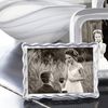 MARIPOSA Wavy 5x7 Frame, Silver
