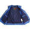 MDM Biker Motorrad Lederweste in Blau (S)