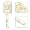 VOCOSTE Men and Women Detangling Brush Paddle Hair Brush Styling Comb for Curly Straight Wavy Hair Clear