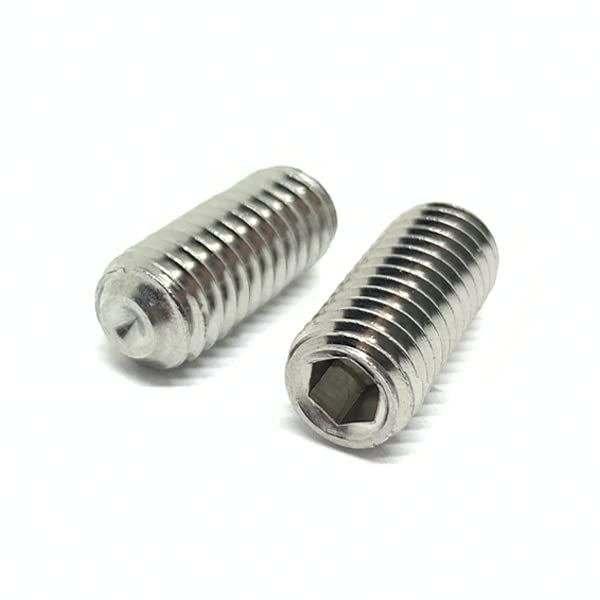(5 Pieces)5/8-11x1" Stainless Steel Coarse Thread Cup Point Allen Socket Set Screw