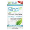 SinolM, All-Natural Nasal Spray, Fast Allergy & Sinus Relief, 15 ml
